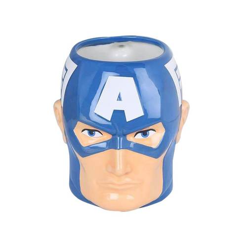 Captain America 3d Creative Ceramic Tea Coffee Mug