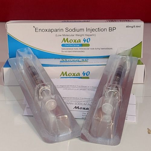 Enoxaparin Sodium Injection 40mg Syringes Prefilled