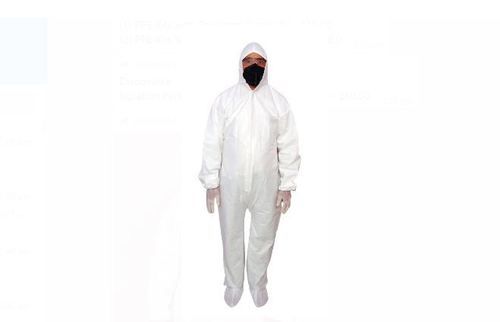 Free Size Adjustable And Disposable Isolation Personal Protective Coverall Suit