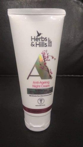 Herbs And Hills Anti Aging Night Cream For All Types Of Skin And Unisex