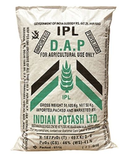 High Plant Nutrition Diammonium Phosphate (Dap) Fertilizer For Agriculture Use - 50 Kg Bag Cas No: 7783-28-0