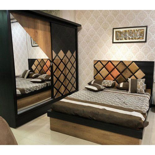 Various Highly Durable And Rust Resistant Double Wooden Bed