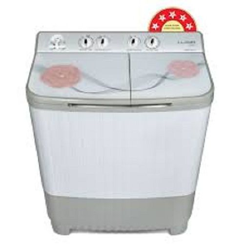 Light Grey Rust Proof And Durable Top Loading Lloyd Semi Automatic 8.0 Kg Lwms80Ht1 Washing Machine Capacity: 7Kg Kg/Hr