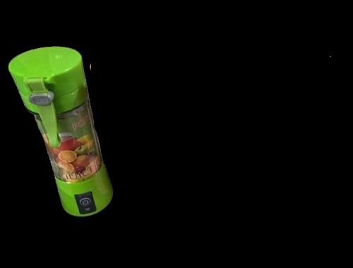 Portable Usb Rechargeable Battery Operated Juice Blender Plastic Bottle Capacity: 500 Milliliter (Ml)