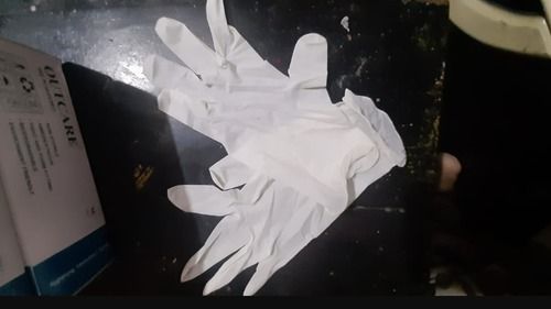 Powder Free White Latex Gloves For Hospital And Research Laboratories