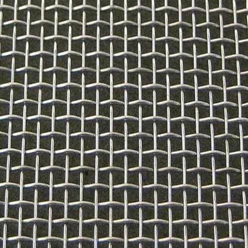 Square Silver Rust Proof Polished Aluminum Wire Mesh For Door