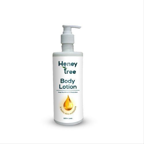 Unisex Honey Tree Body Lotion For All Types Of Skin With 500 Ml Weight