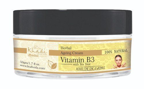 Vitamin B3 Herbal Anti Aging Cream For All Types Of Skin 50 Gm Weight