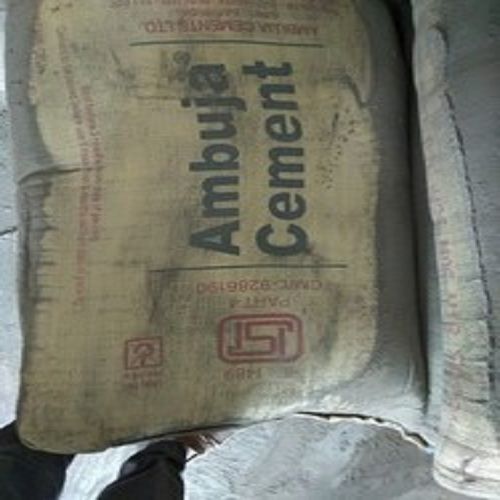 Water Proof High Design Grey Color Ambuja Cement With Corrosion Improved Workability Compressive Strength: 33-35 Megapascals (Mpa )