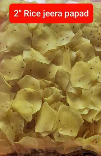 100% Natural Rice Jeera Papad without Added Color 