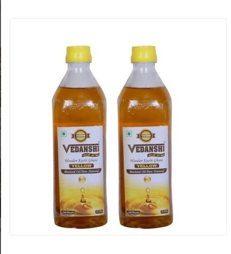 2l Vedanshi Yellow Refind Hydrogenated Mustard Oil With Antioxidant Properties And Rich Flavor