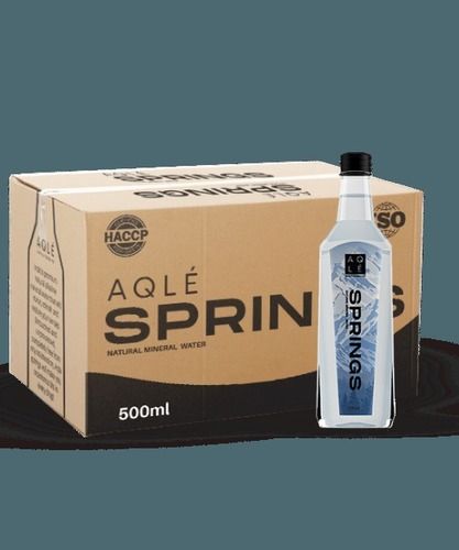 500ml Aqle Springs Infinity Possibilities Hydration Natural Mineral Water Bottle 