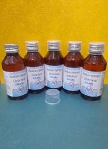 Alkalic Alkalizer Syrup Bottles