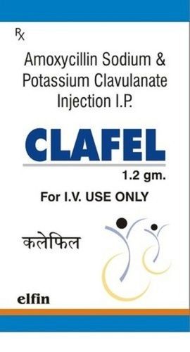 Amoxicillin And Potassium Clavulanate Injection 1.2 Gm For I.V. Use Only General Medicines