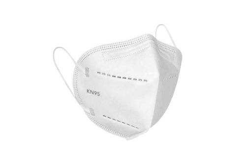 Bacterial Resistance And Splash Resistance Kn 95 White Face Mask With Earloop