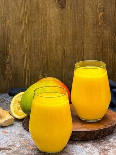 Dark Yellow Color Mango Juice With High Nutritious And Rich Sweet Taste