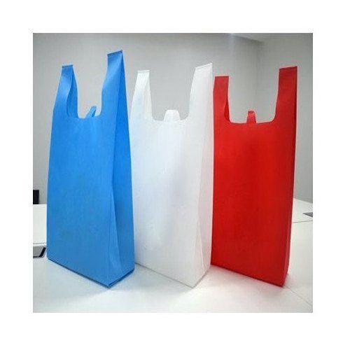 Durable And Stylish Multi Color W Cut Non Woven Carry Bag With Vest Handle Bag Size: Customized