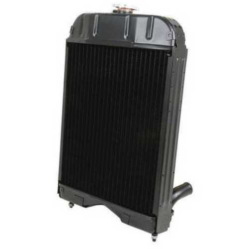 Dust Resistance Rectangular Black Colour Cooling Metal Tractor Radiator Size: As Per Customer