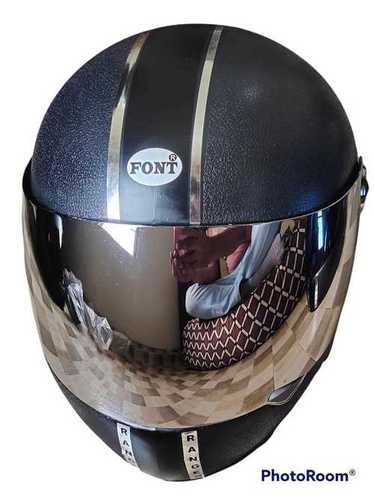 Full Face Chrome Helmet For Two Wheeler(1-2 Kilograms)