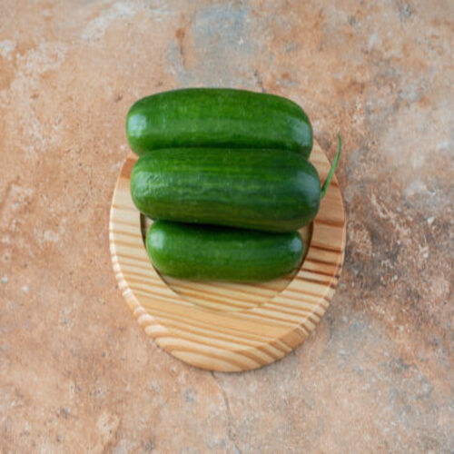 High Fiber Chemical Free Healthy Natural Rich Taste Green Fresh Cucumber