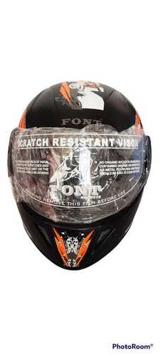 ग्राफिक्स के साथ बेहद टिकाऊ और फाइन फिनिश वाला फुल फेस हेलमेट