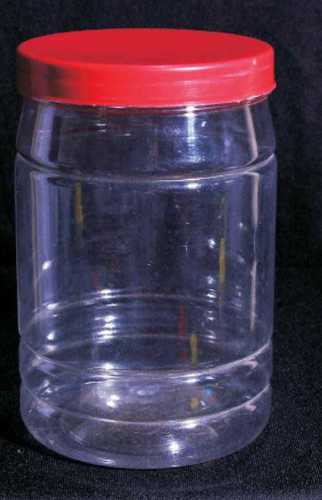 हल्के वजन का पारदर्शी पालतू जार 500ml, मजबूत, ब्रेक-रेसिस्टेंट