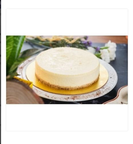 Rich And Creamy Vanilla Round Philadelphia Plain Cheese Cake For Birthday Parties Fat Contains (%): 3 Percentage ( % )