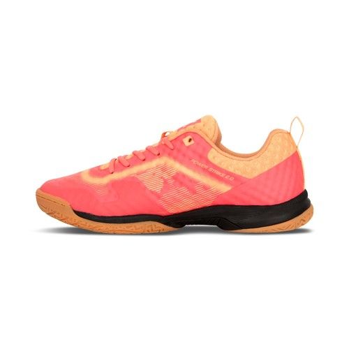 Trendy Stylish Pink And Orange Nivia Running Sports Shoes With Laces For Men And Women Insole Material: Pvc