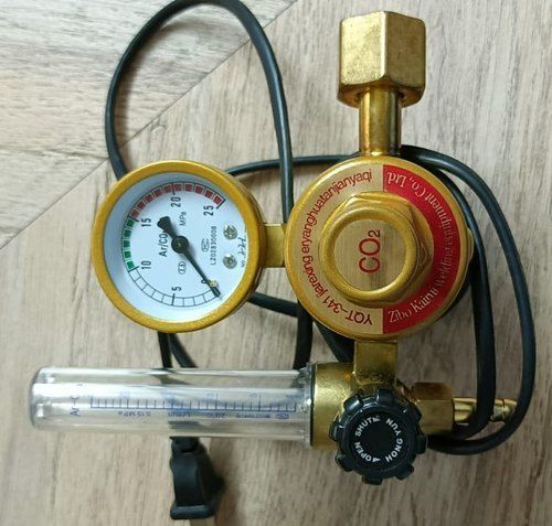 36V Co2 Regulator Flowmeter Gas Pressure Gauge Heater For Cylinders Application: Arbon Dioxide Supplied