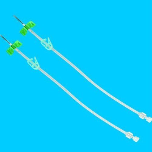 Stainless Steel 4 Inch Disposable Single Use 16 G Pvc Av Fistula Needle For Hospital