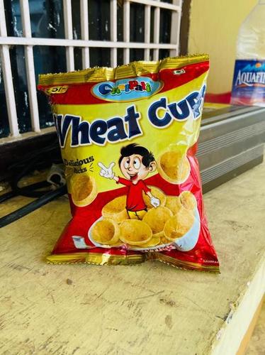 50 Gm Chatpati Wheat Cups Masala Puff Snack For Kids With Delicious Taste