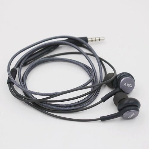 Black Color 3 To 5 Mm Akg Ear Wired Earphone With Crystal Clear Sound Quality