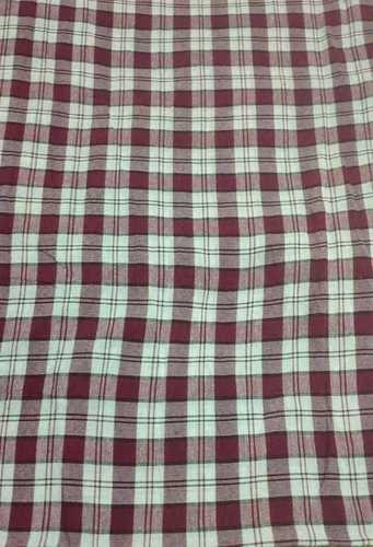 Comfortable And Skin Friendly Check Pattern Soft Cotton Fabric