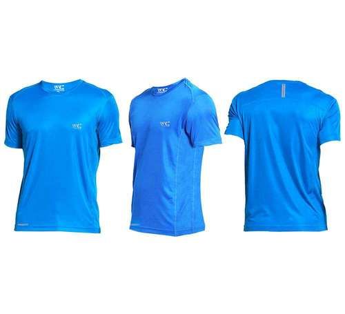 Durable Anti Shrink Sky Blue Color Dri Fit T Shirt Gender: Unisex