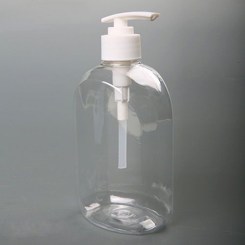 Empty Plastic Transparent Pump Spray Bottle For Sanitizer And Liquid Soap Capacity: 500 Milliliter (Ml)