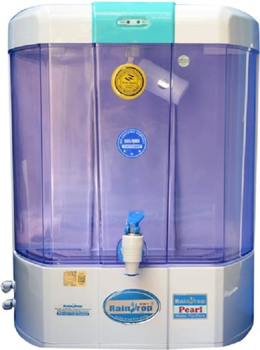 घर के लिए हाई डिज़ाइन रेनड्रॉप पर्ल रो यूवी यूएफ प्यूरीफायर ग्रेविटी आधारित वाटर प्यूरीफायर आयाम (एल* डब्ल्यू* एच): 372 X 270 X 533 मिलीमीटर (एमएम)