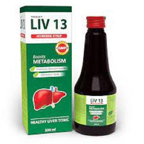 Torque'S Liv 13 Ayurvedic Healthy Liver Tonic Ayurvedic Body Detox Syrup 200ml 