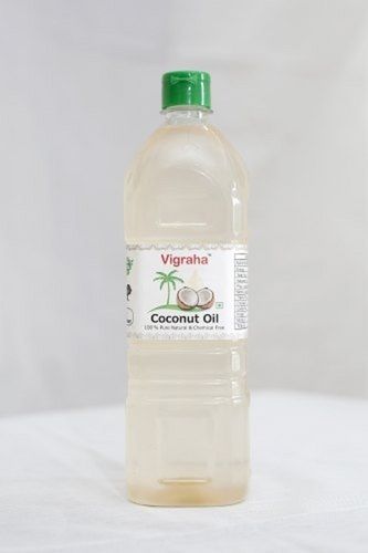 100% Natural 1 Litre Cold Pressed Coconut Oil for Cooking Purpose