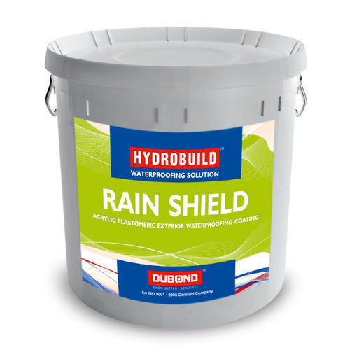 Acrylic Elastomeric Exterior Coating Rain Shield Waterproof Paints Application: Concrete Surface