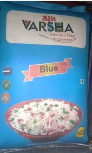 Ajit Varsha Basmati Rice, Long Grain Pure And Organic (Blue Packet 25 Kg)