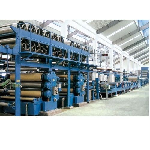 Blue Automatic Continuous Chainless Merceriser Machine