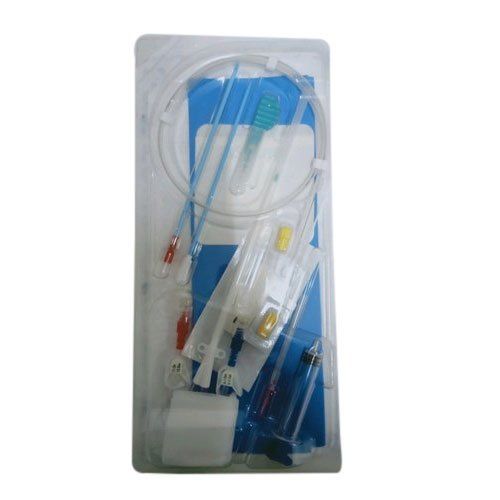 Disposable SS Nitinol Curved Hemodialysis Catheter Kit