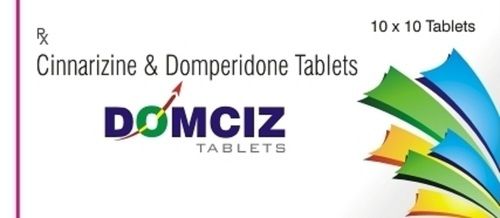 Domciz Cinnarizine And Domperidone Tablets - 10x10 Blister Pack