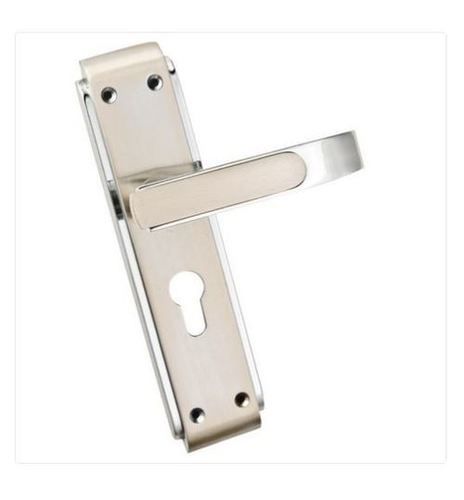 Silver Easy To Install Ultino Model Gline Mortise Entrance Door Handle For Office And Homes