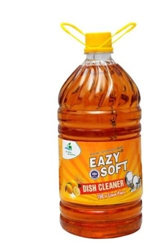 Orange Easy To Use Skin Friendliness Eazy Soft Lemon Power Dish Wash Cleaner (5 Litre)