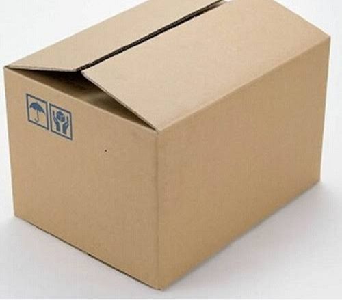 Paper Eco Friendly Recycled Brown Plain Corrugated Box For Packaging, Shipping