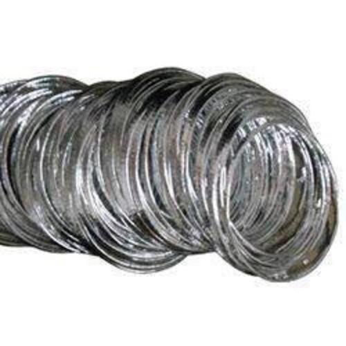 Silver High-Tensile Corrosion-Resistant Galvanized Aluminum Tin Rings For Industrial