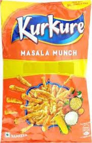 Kurkure Masala Munch Great Combination Of Spice And Crunch 90 Gm Pack Processing Type: Stir-Fried