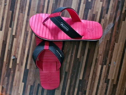Fabric Pink Colour Soft Rubber Hawai Chappals For Daily Wear at Best ...