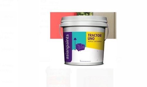 Liquid Protect Walls From Dust And Smoother Finish Tractor Uno Acrylic Distemper